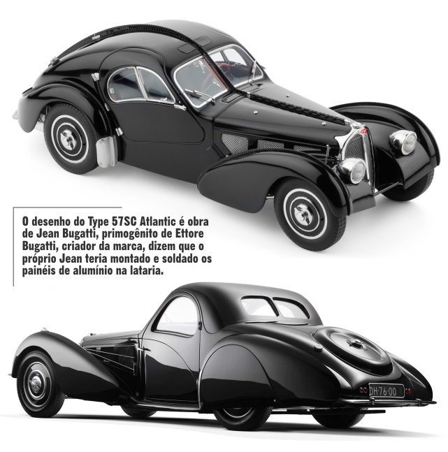 CARRO: Bugatti Type 57 SC Atlantic Coupé 1936 - O carro de 40